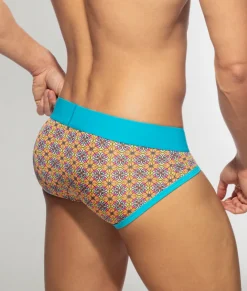 Briefs<Addicted Damasco Swimderwear Brief Turquoise