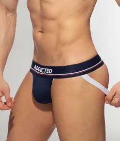 Jockstraps<Addicted Double Stripe Jockstrap