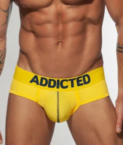 Briefs<Addicted Push Up Mesh Brief