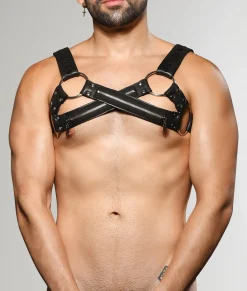 Harness|Play<Andrew Christian Zipper Harness