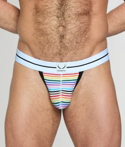 Thongs<Bluebuck Pride Thong White