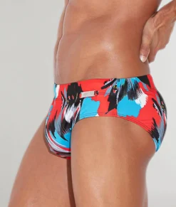 Briefs<CODE 22 LLanes Swim Brief Coral