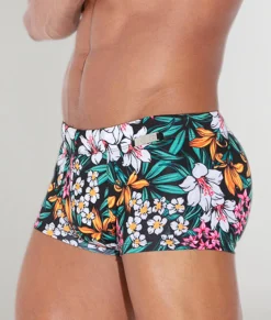 Trunks<CODE 22 Nerja Swim Trunk Black