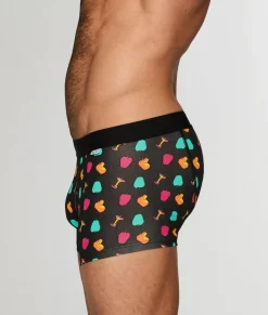 Trunks<Happy Socks Apple Trunk Black Apple