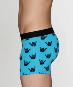 Trunks<Happy Socks Hang Loose Trunk Blue Hang Loose