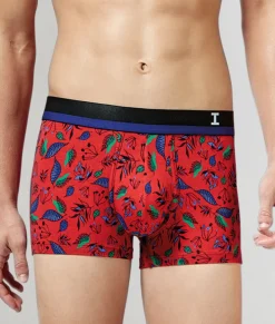 Trunks<Impetus Multi Leaf Print Trunk Red