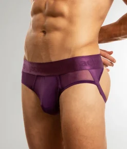 Jockstraps<Jack Adams Monochrome Mesh Jock Brief