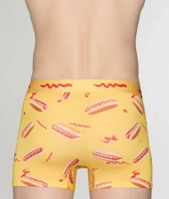 Trunks<John Frank Digital World Hotdog Modal Trunk Multicolor