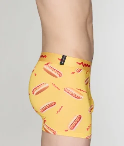 Trunks<John Frank Digital World Hotdog Modal Trunk Multicolor