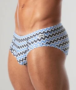 Briefs<Leader Mykonos Swim Brief Blue