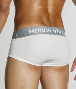 Briefs<Modus Vivendi Classic Fly Brief White