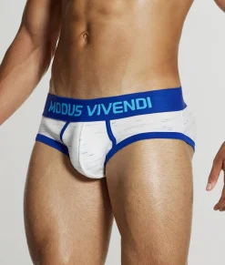 Briefs<Modus Vivendi Upcycle Classic Brief Blue