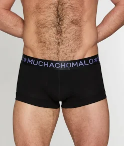 Trunks<Muchachomalo Just Flowers Trunk Black Solid