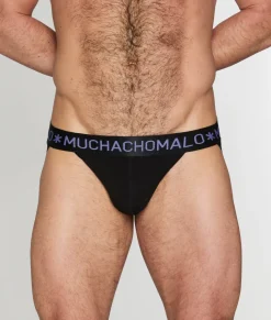 Jockstraps<Muchachomalo Just Flowers Jockstrap Black Solid
