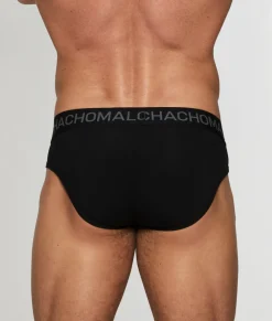 Briefs<Muchachomalo Solid Brief Midnight Black
