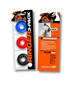 Play<OXBALLS 3-Pack Of Do-Nut Ringer Cockrings 1