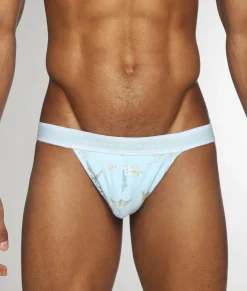 Jockstraps<Parke u0026 Ronen Parke & Ronen Bird Song Jockstrap Bird Song Blue