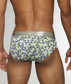 Briefs<Parke u0026 Ronen Parke & Ronen Honey Comb Printed Low Rise Brief