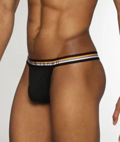 Thongs<Parke u0026 Ronen Parke & Ronen Pride Solid Thong