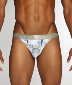 Jockstraps<Parke u0026 Ronen Parke & Ronen Printed Low-Rise Jockstrap