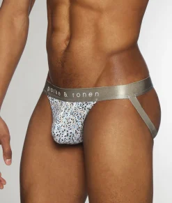 Jockstraps<Parke u0026 Ronen Parke & Ronen Printed Low-Rise Jockstrap