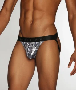 Jockstraps<Parke u0026 Ronen Parke & Ronen Printed Low-Rise Jockstrap