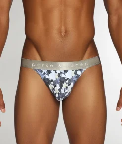 Jockstraps<Parke u0026 Ronen Parke & Ronen Printed Low-Rise Jockstrap
