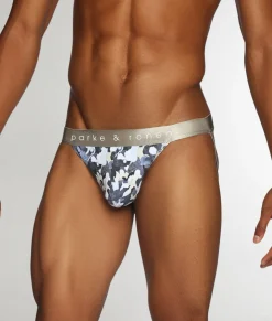Jockstraps<Parke u0026 Ronen Parke & Ronen Printed Low-Rise Jockstrap