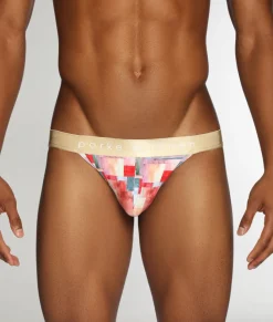 Jockstraps<Parke u0026 Ronen Parke & Ronen Printed Low-Rise Jockstrap