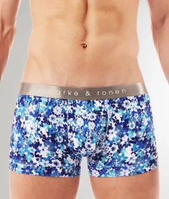 Trunks<Parke u0026 Ronen Parke & Ronen Printed Low-Rise Trunk