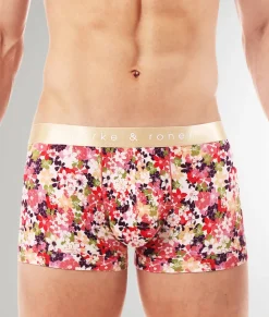 Trunks<Parke u0026 Ronen Parke & Ronen Printed Low-Rise Trunk