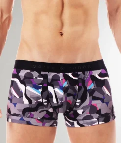 Trunks<Parke u0026 Ronen Parke & Ronen Printed Low-Rise Trunk