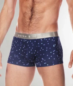 Trunks<Parke u0026 Ronen Parke & Ronen Printed Low-Rise Trunk