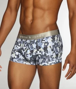 Trunks<Parke u0026 Ronen Parke & Ronen Printed Low-Rise Trunk