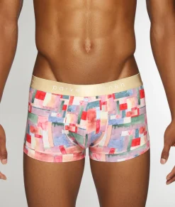 Trunks<Parke u0026 Ronen Parke & Ronen Printed Low-Rise Trunk