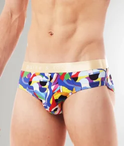 Briefs<Parke u0026 Ronen Parke & Ronen Printed Low-Rise Brief