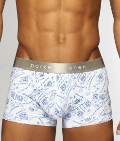 Trunks<Parke u0026 Ronen Parke & Ronen Printed Low-Rise Trunk