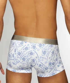 Trunks<Parke u0026 Ronen Parke & Ronen Printed Low-Rise Trunk
