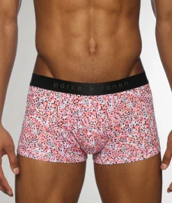 Trunks<Parke u0026 Ronen Parke & Ronen Printed Low-Rise Trunk