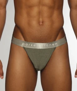 Thongs<Parke u0026 Ronen Parke & Ronen Quartz Jersey Thong