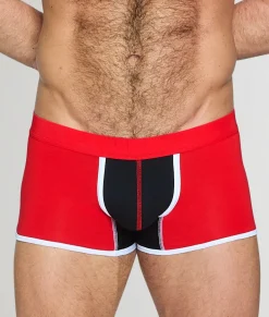 Trunks<PUMP! Actinium Trunk Red/Black