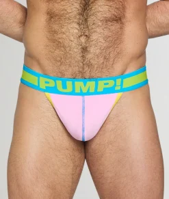 Thongs<PUMP! Argon Thong Pink/Yellow