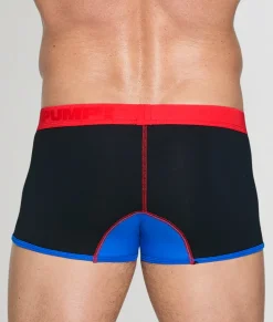 Trunks<PUMP! Curium Trunk Black/Red/Blue