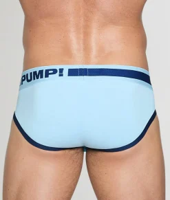 Briefs<PUMP! Mercury Brief Sky Blue/Navy Blue