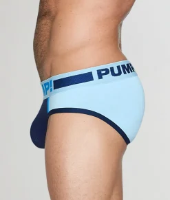 Briefs<PUMP! Mercury Brief Sky Blue/Navy Blue