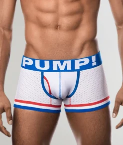 Trunks<PUMP! Touchdown Patriot Trunk White