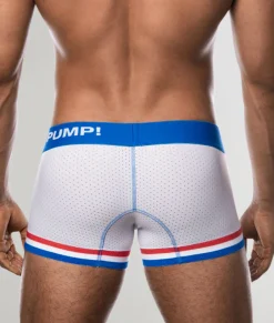 Trunks<PUMP! Touchdown Patriot Trunk White