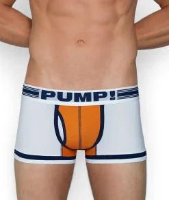 Trunks<PUMP! Varisty Touchdown Trunk White/Orange/Navy