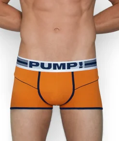 Trunks<PUMP! Varsity Free-Fit Trunk Orange/White/Navy
