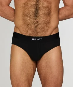 Briefs<Red Hot Core Mono Tone Hip Brief Black